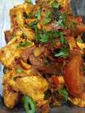 Ayam Kari kering