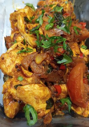 Foto resep Ayam Kari kering