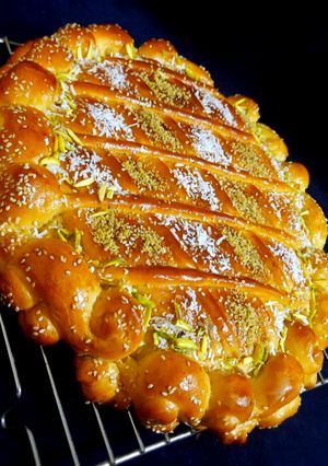 عکسی از دستور نان رمضان تبریز