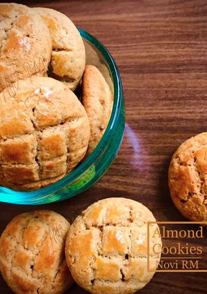 Foto resep Almond Cookies