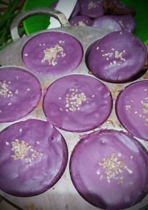Foto resep Bingka ubi ungu rasa jahe