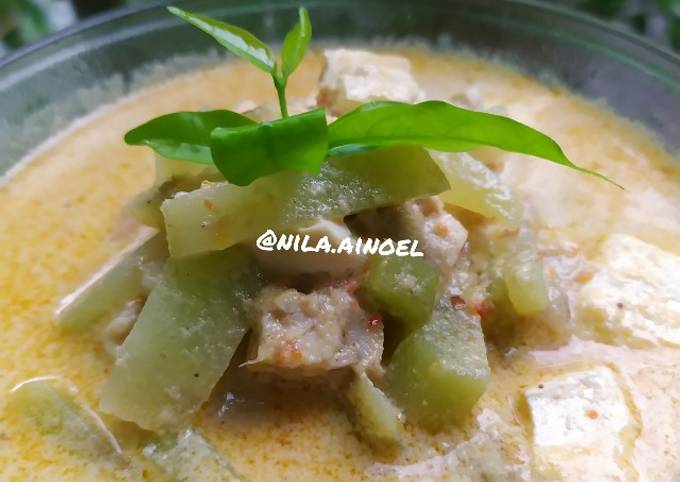 Resep Lodeh Gondes Manisa Labu Siam Tahu Tempe Oleh Masakan Umi Nila