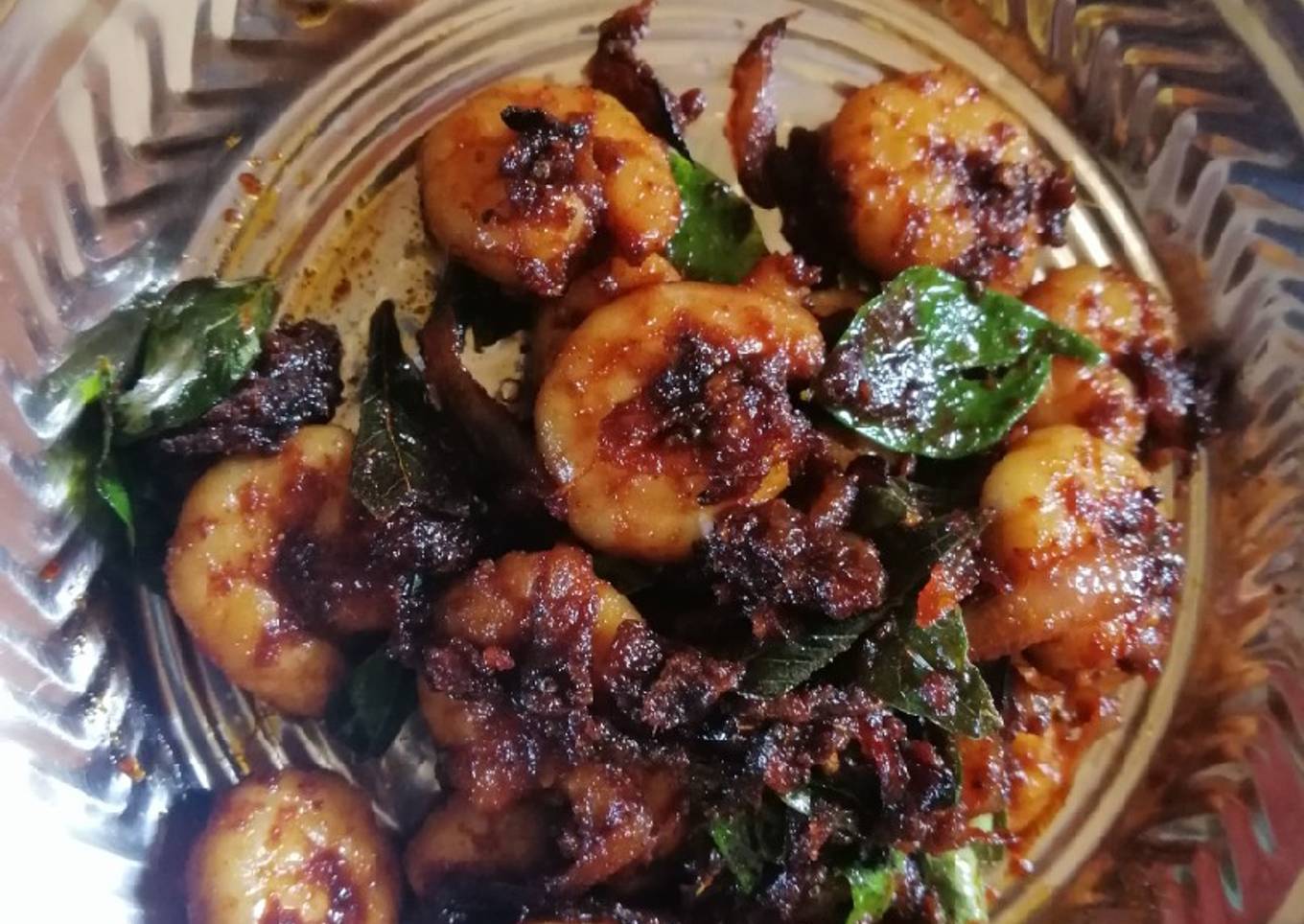 Lip smacking prawn masala