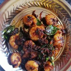 Lip smacking' Prawn masala A picture of Lip smacking' Prawn masala.