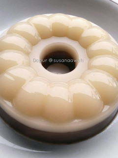 Foto resep Puding coklat susu nutrijel #tantanganakhirtahun