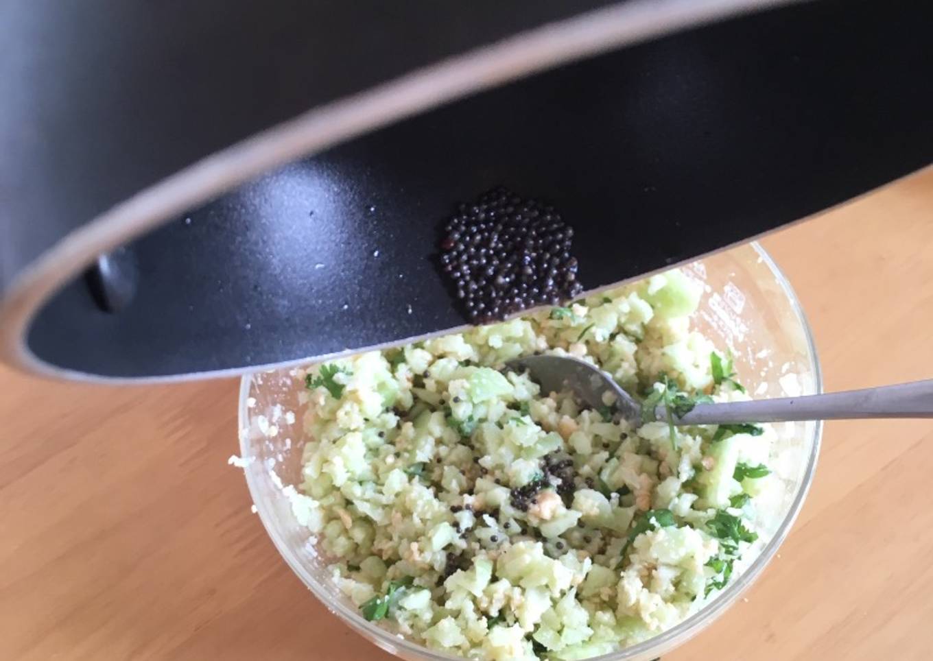 Koshimbir - Indian cucumber salad