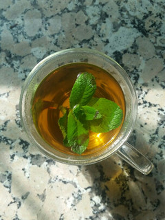 Una foto de Infusión de menta piperita