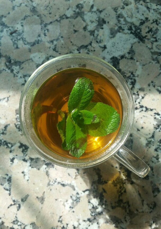 Una foto de Infusión de menta piperita