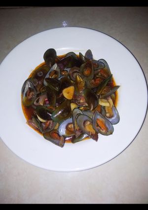 Foto resep Kerang Hijau Saus Padang Rasa Juara
