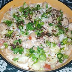 A picture of Salad Boondi.