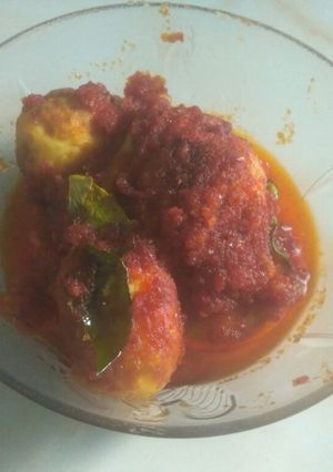 Foto resep Telur Balado Bulat