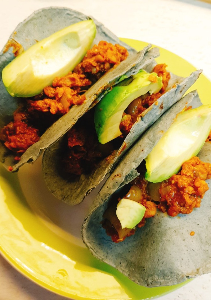 Una foto de Picadillo de Soya Ranchero