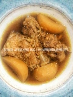 Foto resep Semur Ayam-Kentang