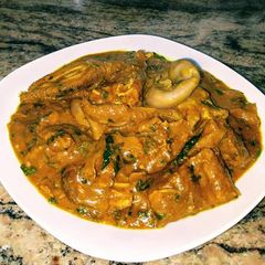 A picture of Ogbono soup.