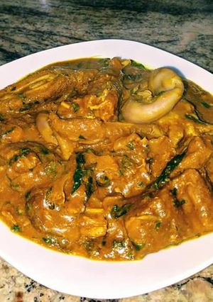 A picture of Ogbono soup.