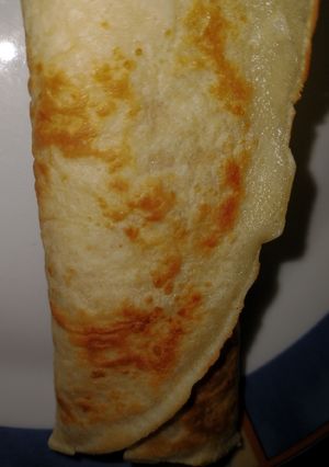 Una foto de Panqueques de atún
