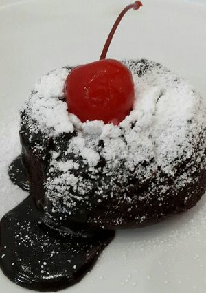 Foto resep Choco lava cake (no mixer, no oven) #dapureci