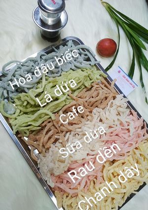 Hình của món Mứt dừa non.