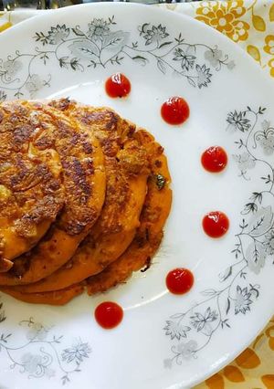 A picture of Chicken Masala cake.