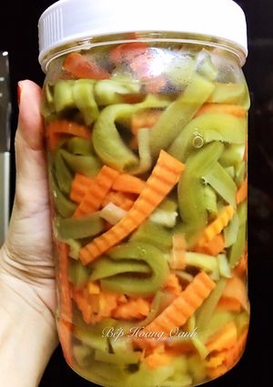Hình của món Rau Tiến Vua Ngâm Giấm.