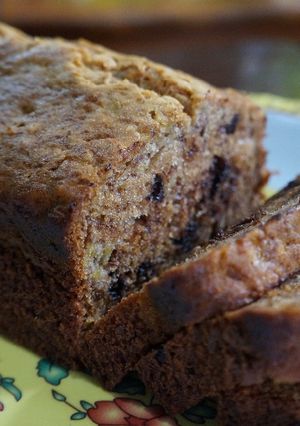 Foto resep 2. Banana choco chip cake (bolu pisang choco chip)