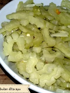 Foto resep Tumis pare ala kadarnya