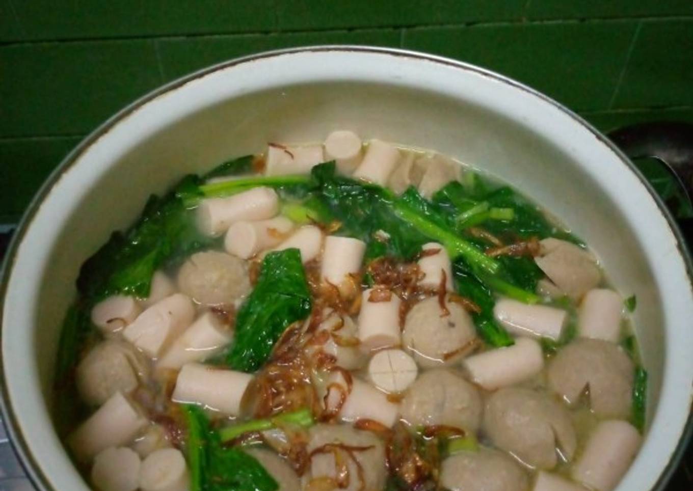 176)Bakso kuah simpel ala moms firza