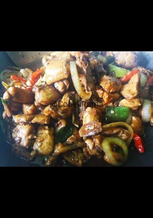 Foto resep Ayam Lada Hitam