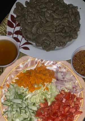 Dan wake da hadin kayan labmu ainihin hoton girkin