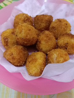Foto resep Bola nasi keju