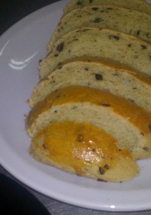Una foto de Pan de aceitunas