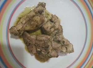 Foto principal de Conejo a las finas hierbas con thermomix