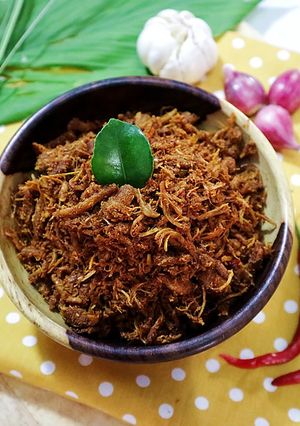 Foto resep Rendang Ayam Suir Cocok Untuk Stock Lauk di Rumah
