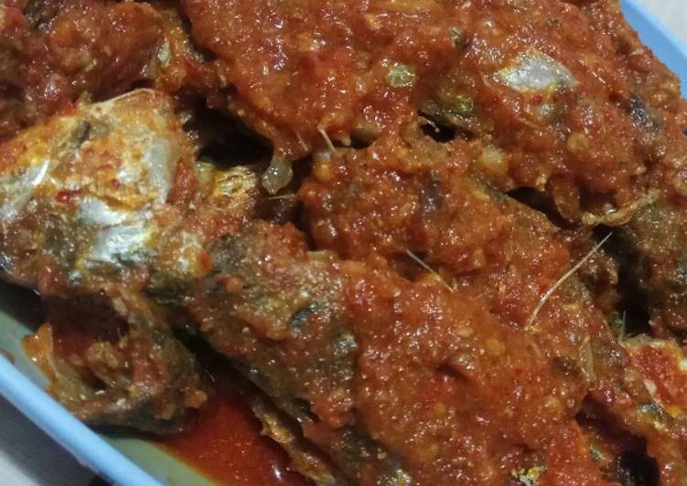 Resep masakan Belado ikan basah kembung | Resep Bumbu Belado ikan basah kembung Yang Bisa Manjain Lidah