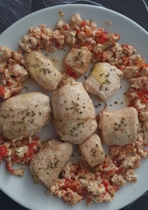 Una foto de Rollitos de pechuga