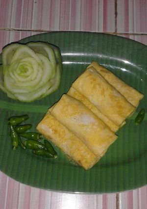 Foto resep 🍁SOSIS BASAH ISI REBUNG ala vina🍁
