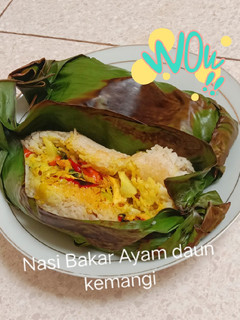 Foto resep Nasi bakar Ayam daun kemangi