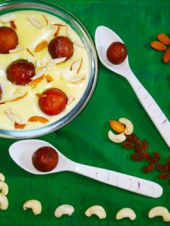 બ્રેડ કસ્ટડૅ ગુલાબ જામુન(bread custrd gulab jambun recipe in gujarati ( રેસીપી મુખ્ય ફોટો