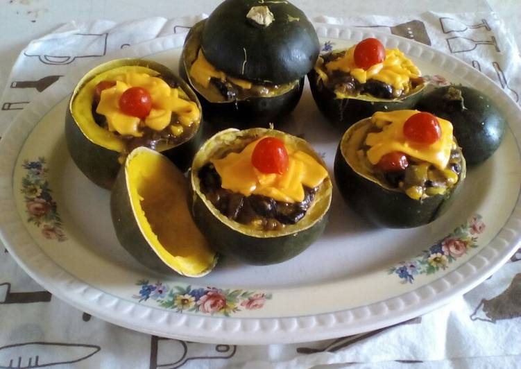 Stuffed Gem Squashes