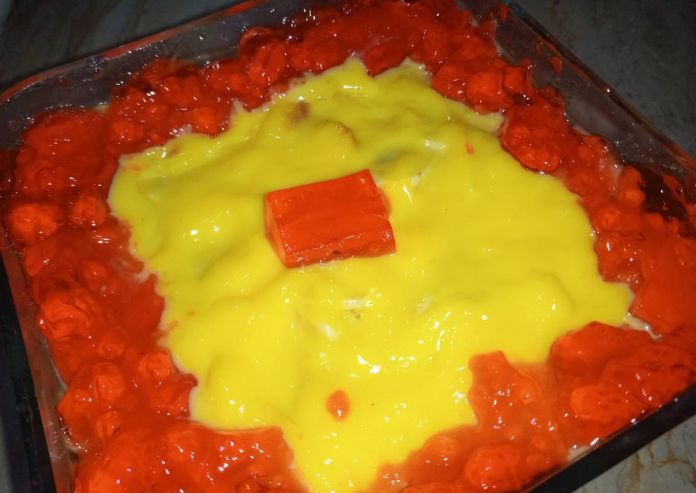 Banana Cake Custard!