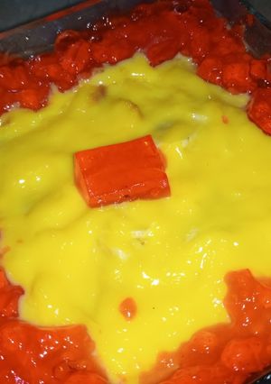 A picture of Banana Cake Custard!.