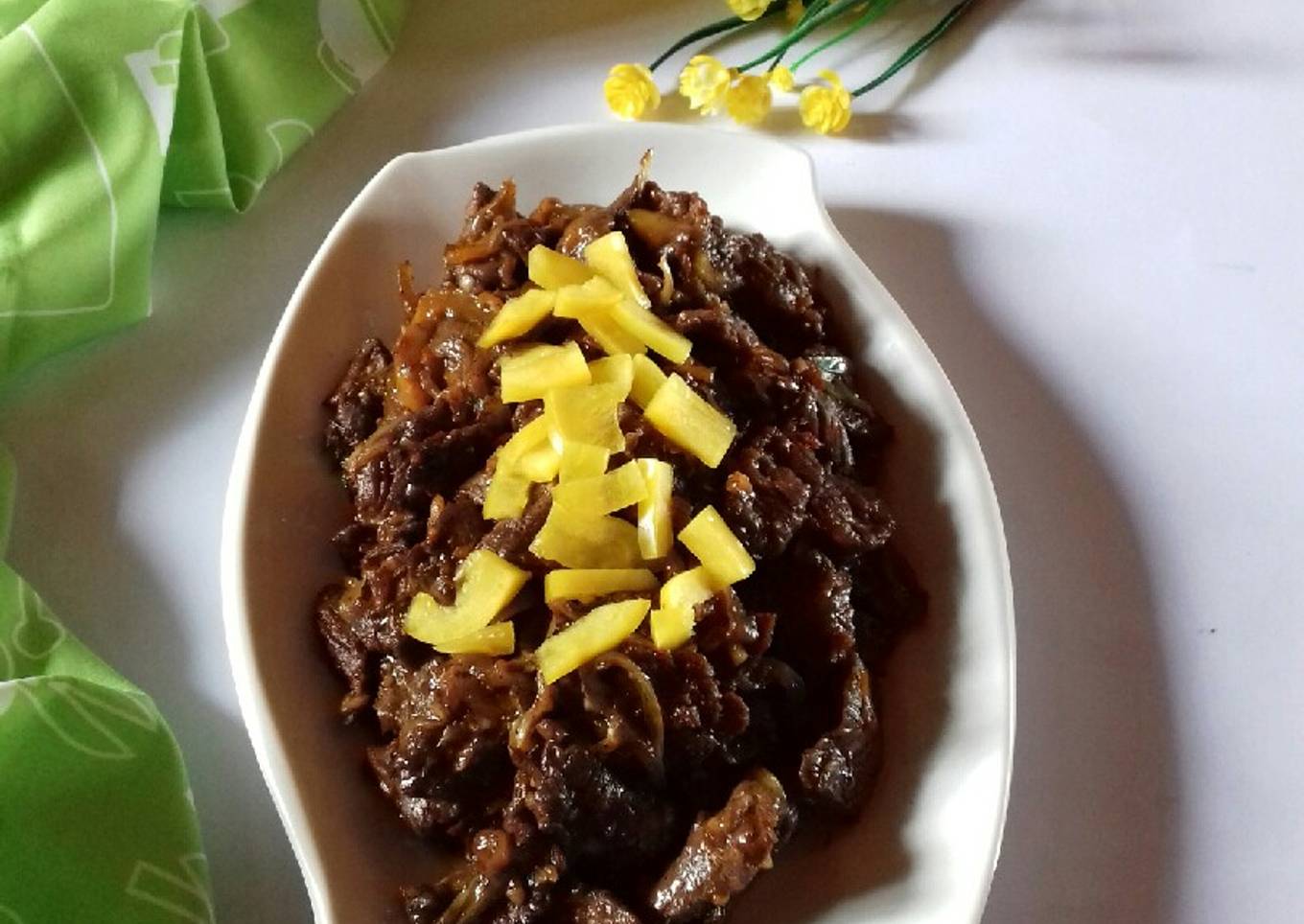 Beef Blackpepper rasa restoran