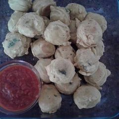 A picture of Potato balls #authors marathon.