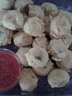 A picture of Potato balls #authors marathon.