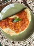 Crepioca com Queijos