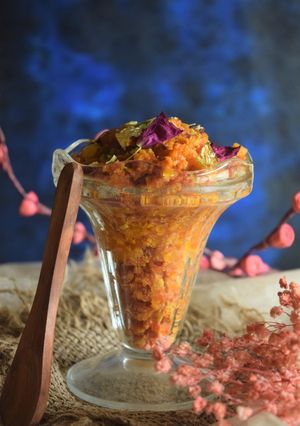A picture of Gajar ka Halwa.
