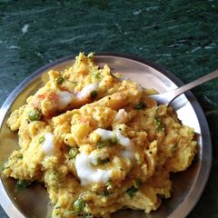 A picture of रवा उपमा.