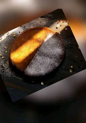 Una foto de Una cheesecake japonés. Súper deli😋😋 con 3 ingredientes
