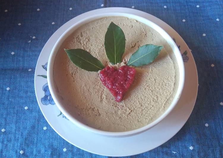 Paté de hígado de ternera (Con Thermomix)