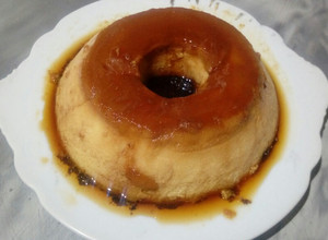 Una foto de Flan de huevo casero fácil